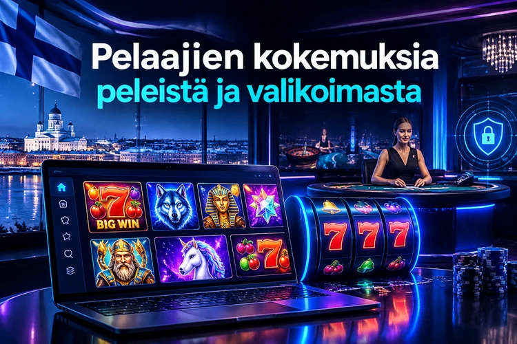 Pelaajien kokemuksia peleistä ja valikoimasta