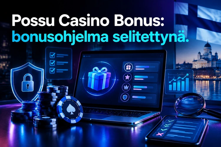 Possu Casino Bonus: bonusohjelma selitettynä