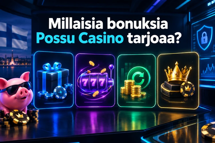 Millaisia bonuksia Possu Casino tarjoaa?