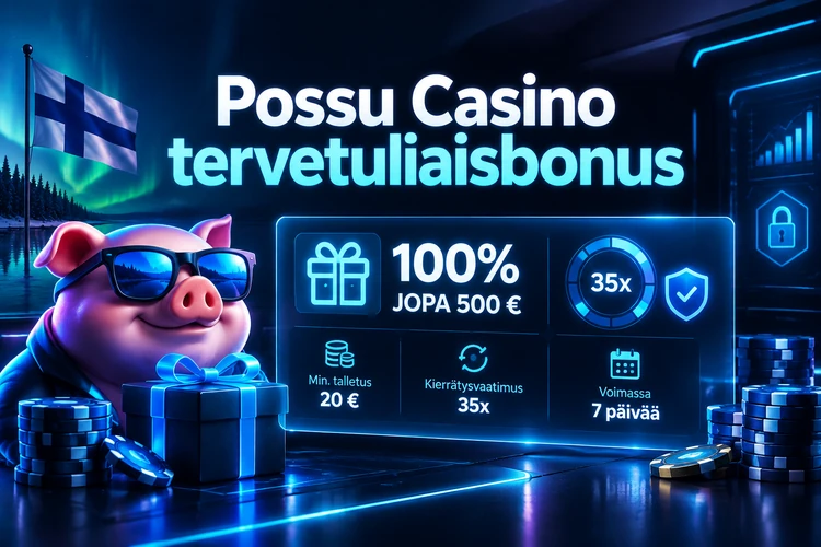 Possu Casino tervetuliaisbonus