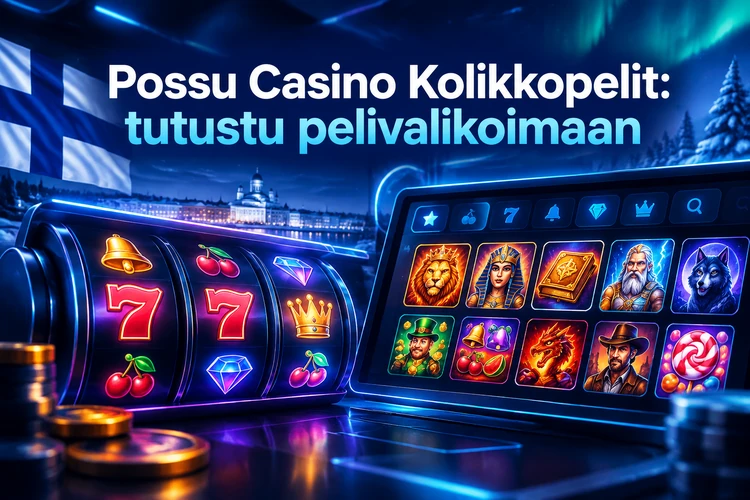 Possu Casino Kolikkopelit: tutustu pelivalikoimaan
