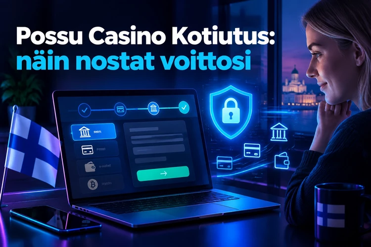 Possu Casino Kotiutus: näin nostat voittosi