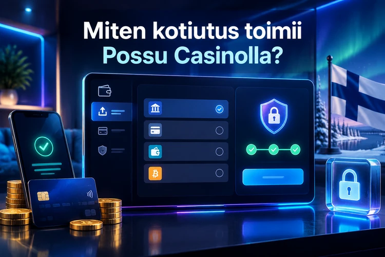 Miten kotiutus toimii Possu Casinolla?