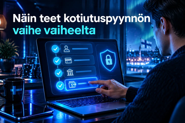 Näin teet kotiutuspyynnön vaihe vaiheelta